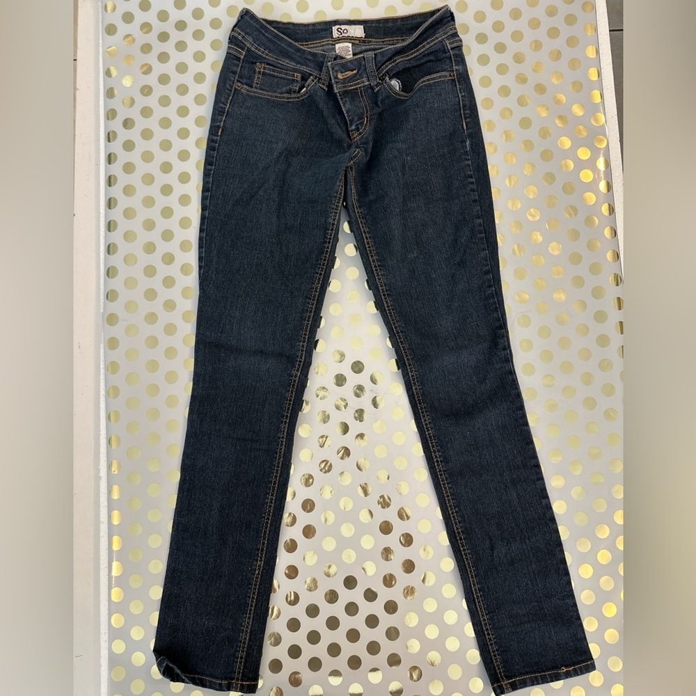 SO Blue Skinny Jeans